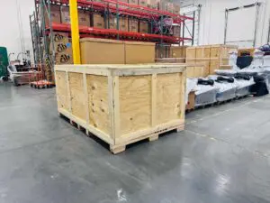 Custom wooden crate packing service in Las Vegas by Crates of Las Vegas
