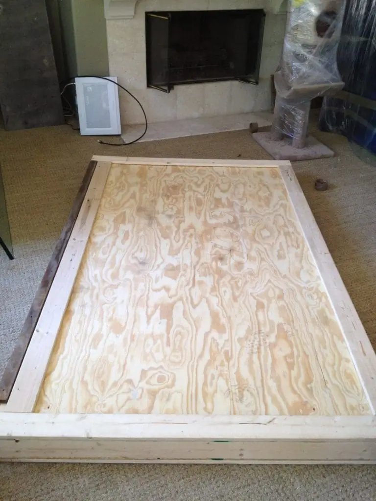 Custom wood crate for artwork and exhibits in Las Vegas.