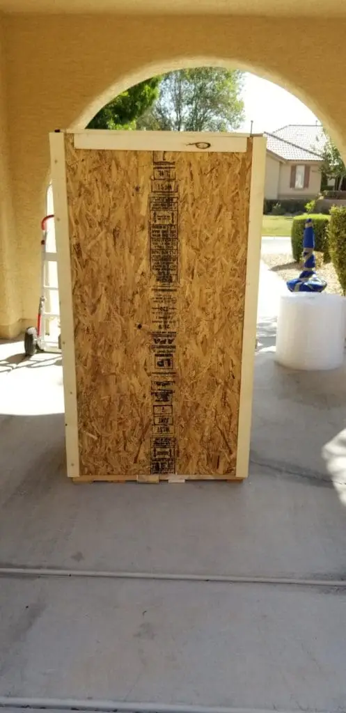 Custom wood crate packaging solution by Crates of Las Vegas and sustainable craftsmanship.