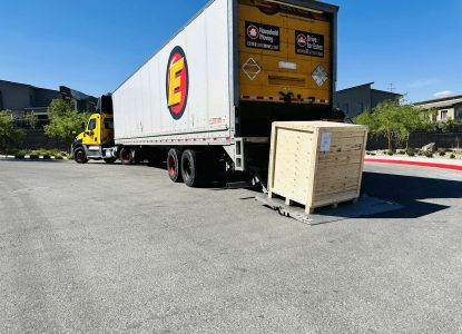 Custom crating and shpping